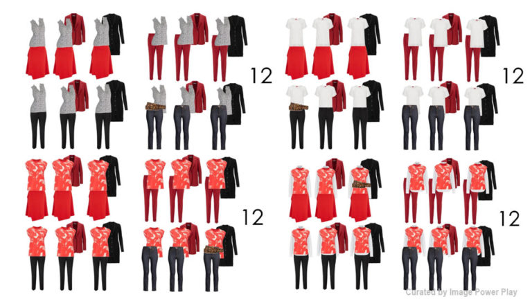 How Many Outfits Can You Make Out of 12 Items? - Image Power Play